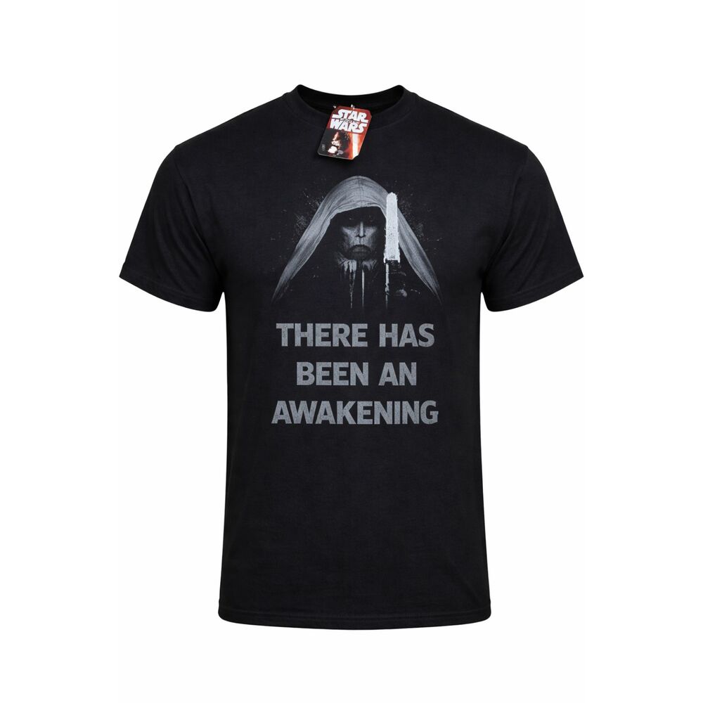Star Wars Kylo Ren There Has Been An Awakening Disney Black Cotton T-shirt  XL